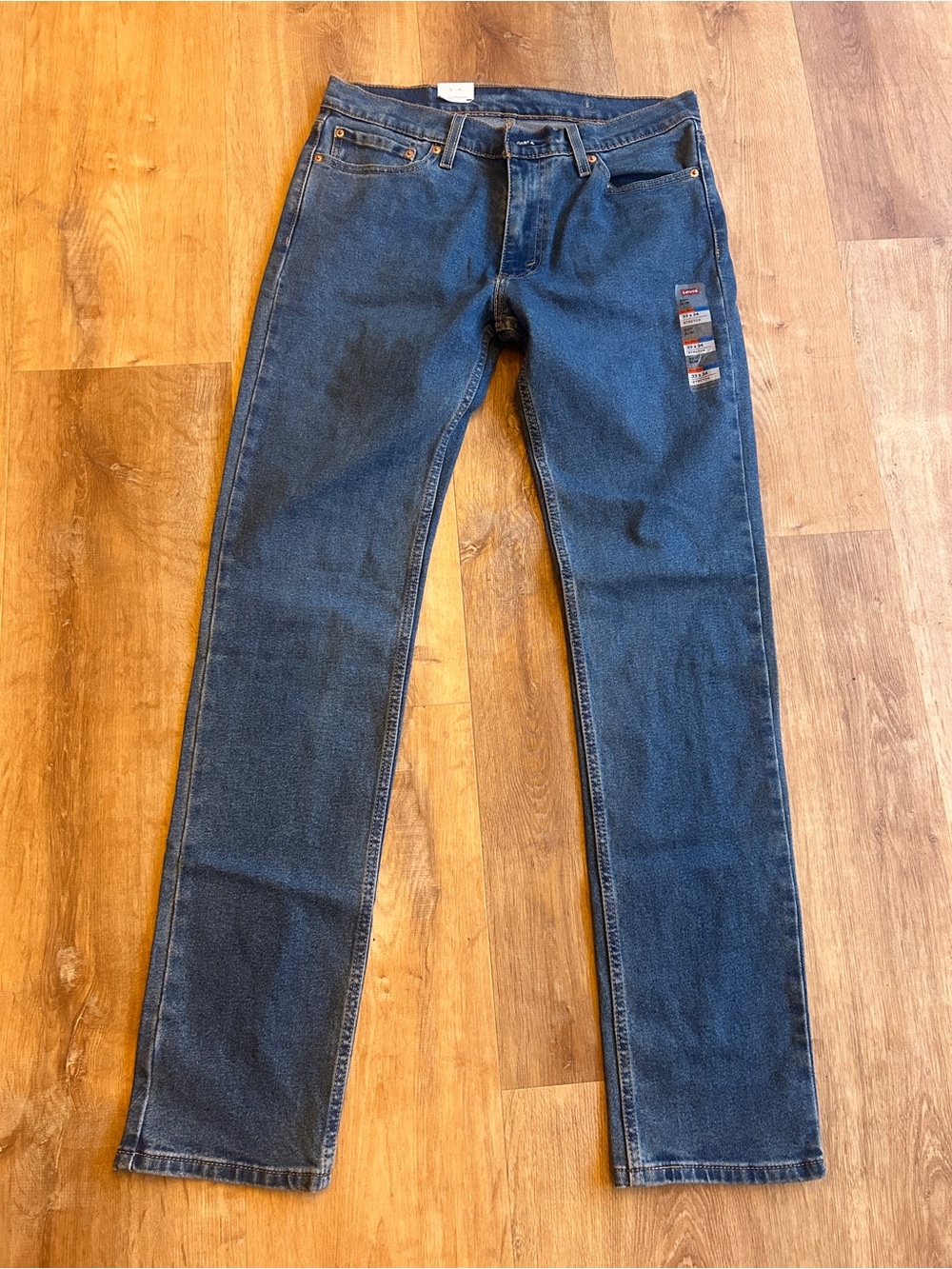 NWT Levi's 511 Slim Stretch Men's Jeans 33x34